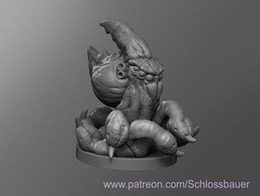 Kraken scorpion dnd dungeons dragons tabletop 3d print model - Mito3D