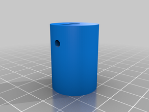 my customized flexible coupling 3d print model - Mito3D