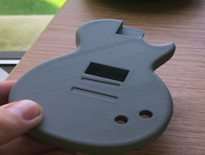 les paul Gitarre 3d print model - Mito3D
