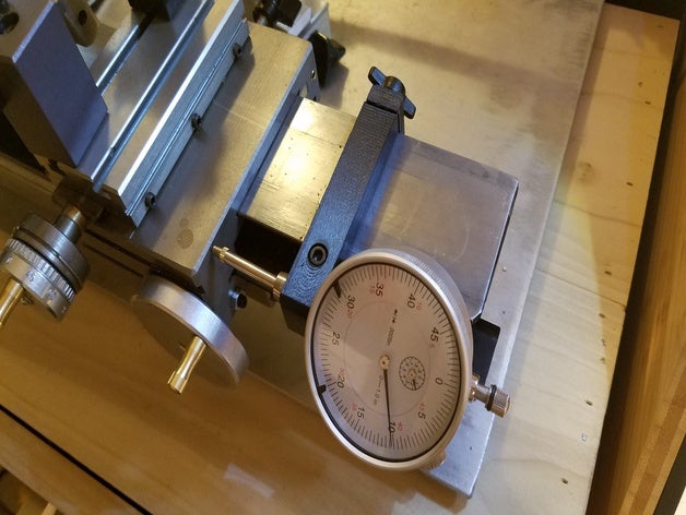 indicator holder taig lathe mk 2 dial 3D print model - Mito3D