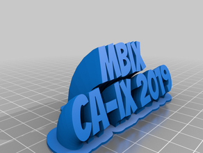 mbix-ca-ix-2019 personalizado 3d print model - Mito3D