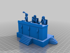 esqueleto tribunal 3d print model - Mito3D