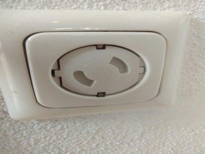 kindersicherung f r steckdose child-proof lock electrical outlet 3d print model - Mito3D