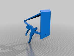 suporte t l telefone danseuse de stand 3d print model - Mito3D