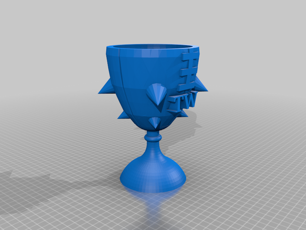 trench warfare cup stl 3D print model - Mito3D