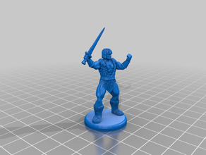 thundarr barbarian 3d print model - Mito3D