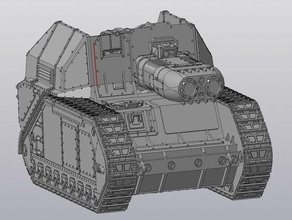 güneş lord alpha tank astra militarum imparatorluk Muhafızları warhammer40k warhammer 40000 40k wh40k 3d print model - Mito3D