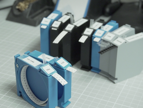 smd bileşeni dergi bileşenleri düzenlemek makara smt teyp 3d print model - Mito3D