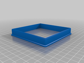 square11x10 personnalisé 3d print model - Mito3D