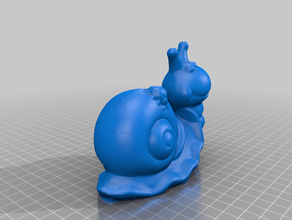 l'escargot 3d print model - Mito3D