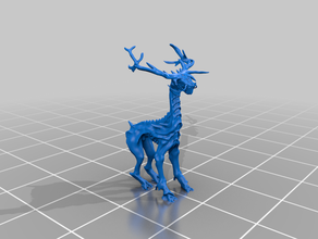 alien ciervo los ciervos 3d print model - Mito3D