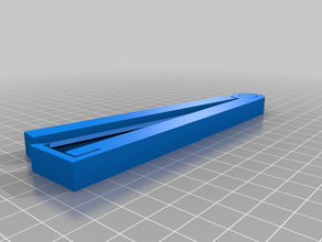 meine angepasste parametrische Tasche clip - pla kompatibel kundengebundene 3d print model - Mito3D