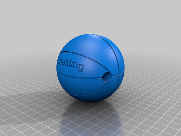 basketball 3D print model - Mito3D
