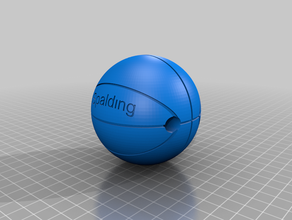 de basket-ball 3d print model - Mito3D