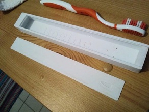 boite yolculuk fırça dent dökün 3d print model - Mito3D
