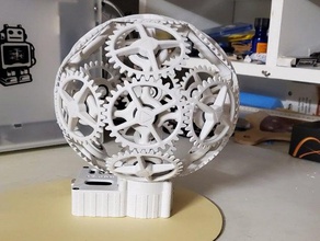 kinetic gears automatic 3d print model - Mito3D