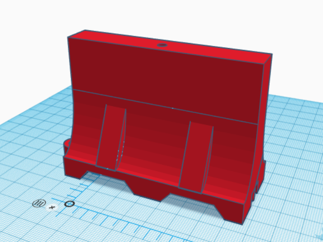 road barrier 3D print model - Mito3D