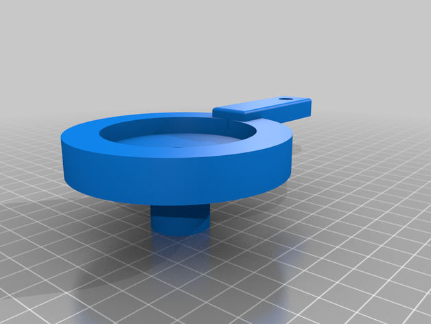 ridgid table saw knob 3D print model - Mito3D