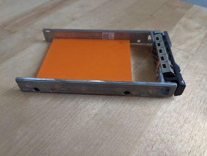 25 inch hdd blank 3d print model - Mito3D