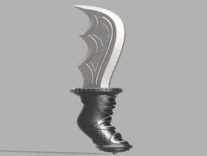 el cuchillo 3d print model - Mito3D