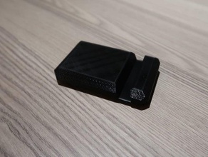 tasca porta telefono titolare stand smartphone smartphoneholder supporto per supportless 3d print model - Mito3D