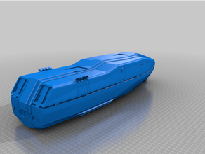 2012rk barco 2012 arca película de desastres la proposición props rc control remoto nave 3d print model - Mito3D