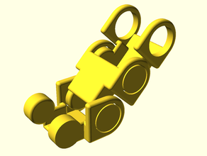 alternating cable chain 3d print model - Mito3D