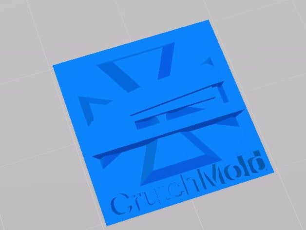 crutchmold company logo 3D print model - Mito3D