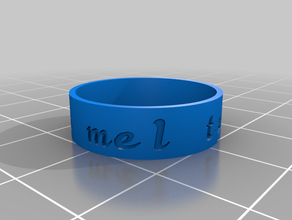 ring 30 customized 3d print model - Mito3D