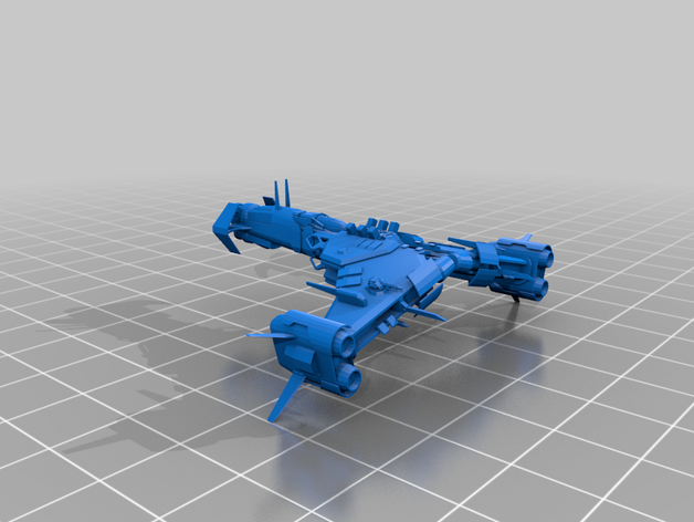 molojin - dieselpunk flyer 28mm steampunk 3D print model - Mito3D