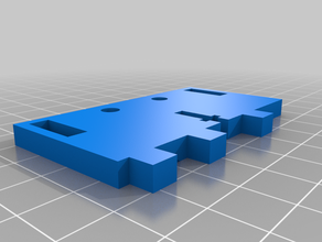 eixo y apater placa ft-6 folgertech 3d print model - Mito3D