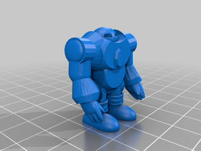 little william willy critical role dnd mini miniature golem mighty9 miniatures 3d print model - Mito3D
