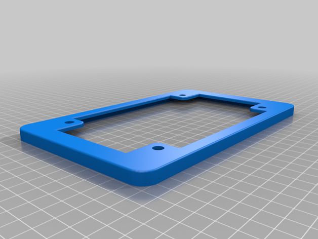 ontario Motorrad license plate frame 3D print model - Mito3D