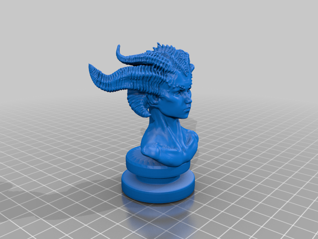 lilith diablo 4 busto iv 3D print model - Mito3D