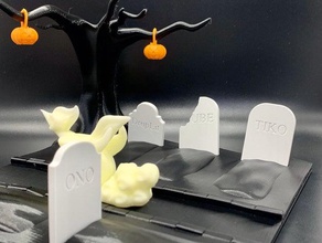 graveyard 3d print model - Mito3D