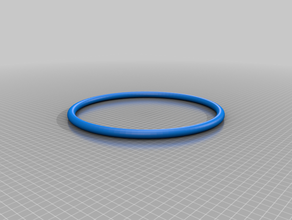 mon paramétrique personnalisé o-ring tore 3d print model - Mito3D