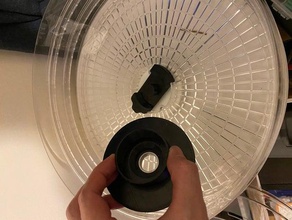 filament dryer spool holder v2 bearing nylon petg polycarbonate rosewill 3d print model - Mito3D