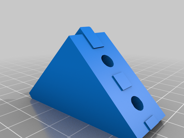 corner brackets ender 5 frame - top 3D print model - Mito3D