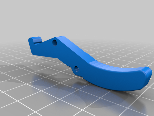 talon mag levier de libération la ccs construire 3D print model - Mito3D