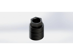 barrel screw adaptor all sabs 3d print model - Mito3D