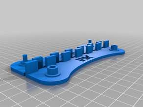 filamenthalter - rollenhalter ultra x f r jede filamentrolle 3d druck A impressão filamento titular holfer 3d print model - Mito3D