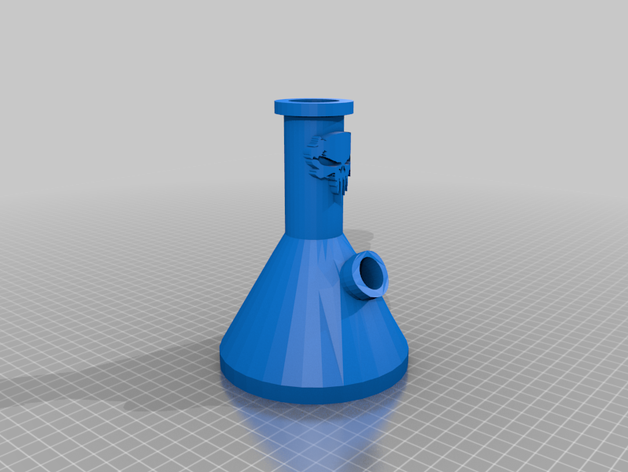 bong 3D print model - Mito3D