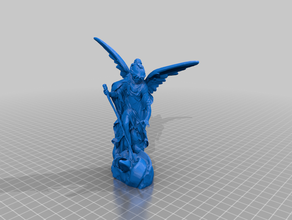 judgemental angel - imperial fanatic inquisimunda tnt underhiver 3d print model - Mito3D