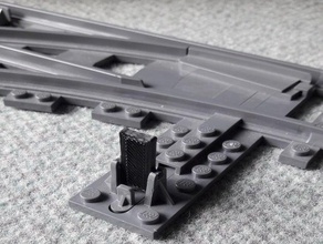 le taux de participation commutateur schalter f r lego weiche compatible pièce rechange 3d print model - Mito3D