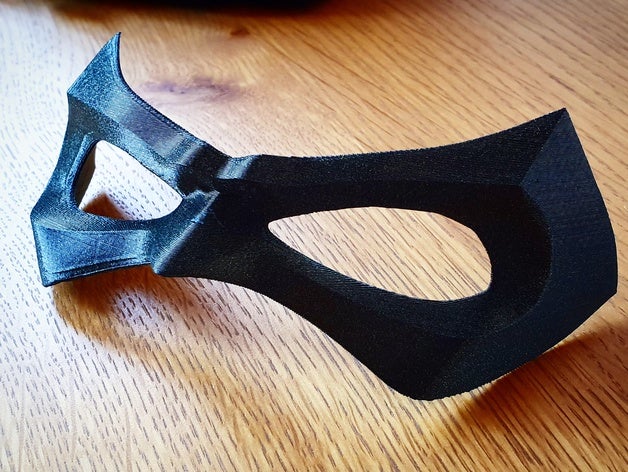 robin mask arkham knight batman prop props 3D print model - Mito3D