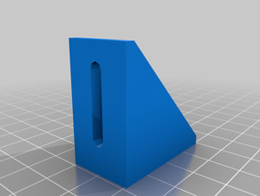 my customized parametric l-bracket 3d print model - Mito3D