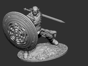 arcane warrior 3d print model - Mito3D