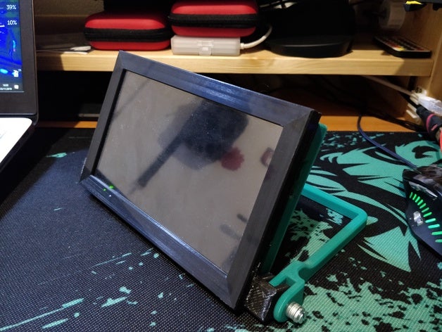 Tela de 7 polegadas caso tampa framboesa raspberry pi a tela tablet sensível ao toque 3D print model - Mito3D