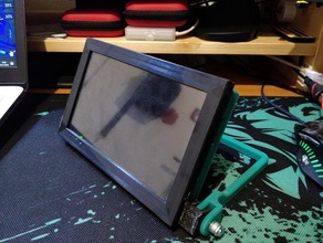 Schermo da 7 pollici caso il coperchio lampone raspberry pi schermo tablet touchscreen 3d print model - Mito3D