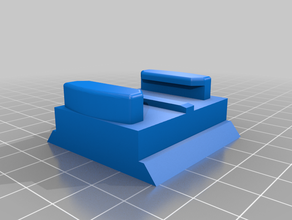 gopro base do tripé da placa de planalto rapide despeje tr pied 3d print model - Mito3D